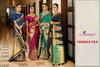 KL Varkala 1413A to 1413F Designer Silk Sarees Wholesale Shop In Surat